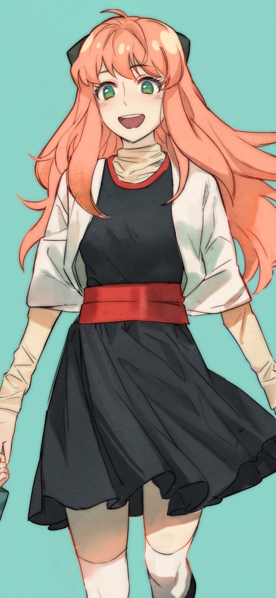 Anime Spy x Family, Anya Forger, 1440x3120