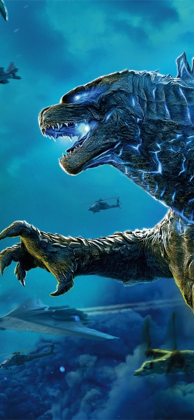 Movie Godzilla: King of the Monsters, Godzilla, Godzilla (Monsterverse), 1440x3120