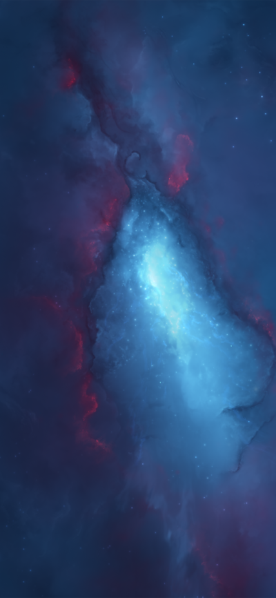 Sci Fi Nebula, Space, 1440x3120