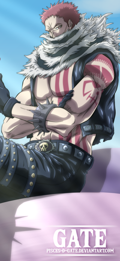 Anime One Piece, Charlotte Katakuri, 1440x3120
