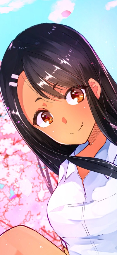Anime Dont Toy with Me, Miss Nagatoro, Hayase Nagatoro, 1440x3120