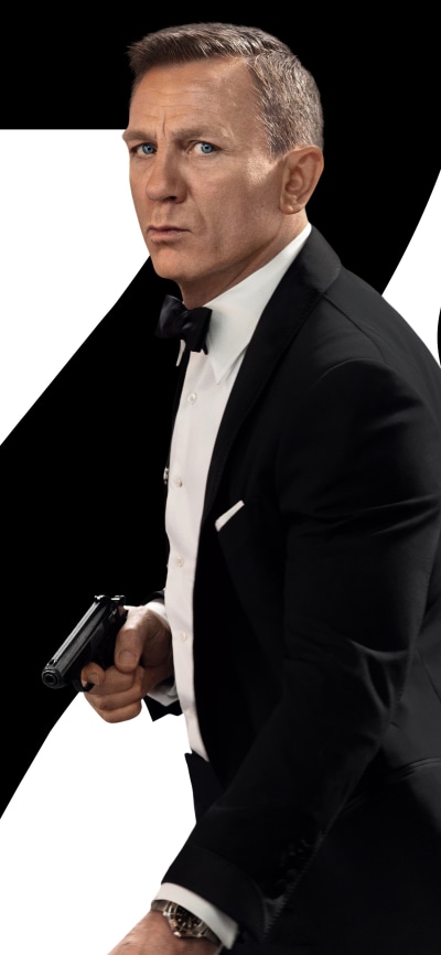 Movie No Time to Die, Daniel Craig, James Bond, 1440x3120