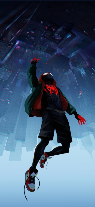 Movie Spider-Man: Into The Spider-Verse, Miles Morales, Spider-Man, 1440x3120