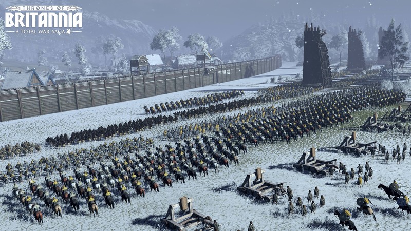 Total War Saga Thrones of Britannia, screenshot, 4K