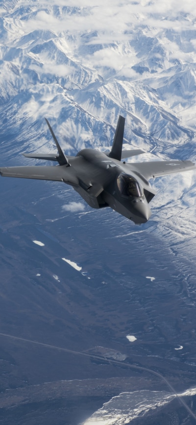 Military Lockheed Martin F-35 Lightning II, Aircraft, Warplane, Jet Fighter, 1440x3120