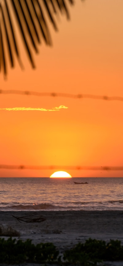Earth Sunset, Sea, El Salvador, Costa Del Sol, Sun, 1440x3120