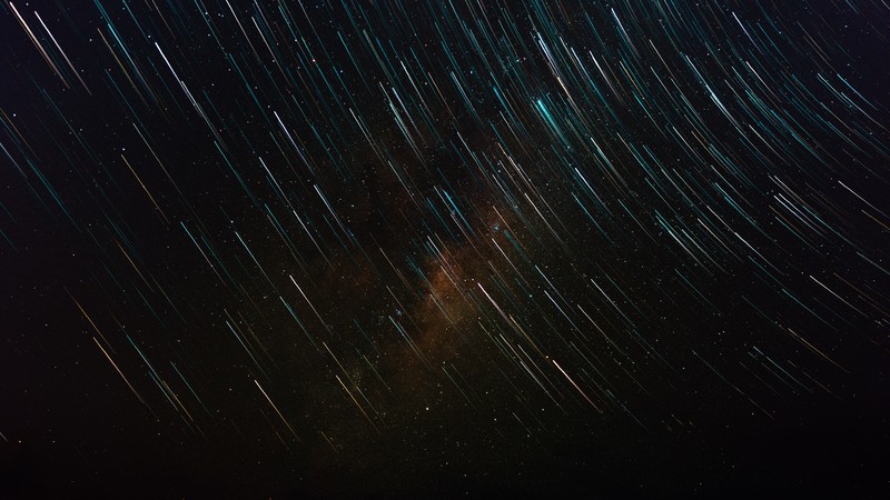 Stars, star trail, galaxy, sky, 4K, 6K