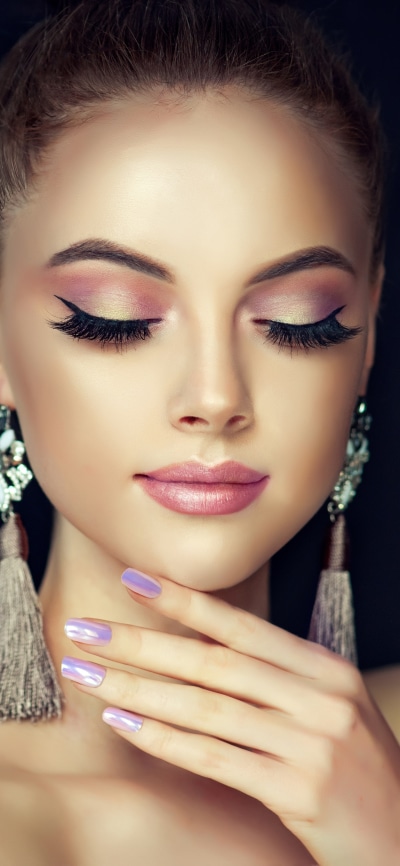Women Model, Makeup, 1440x3120