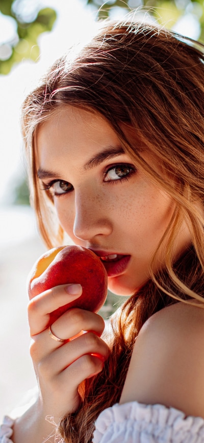 Women Model, Apple, 1440x3120