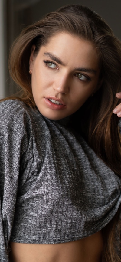 Women Model, Brunette, 1440x3120