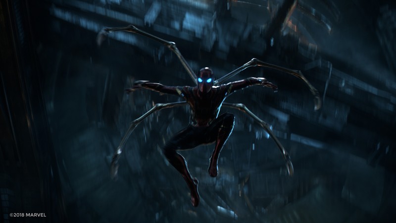Avengers: Infinity War, Iron Spider, 4K