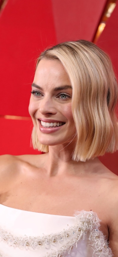Celebrity Margot Robbie, Actress, Blue Eyes, Blonde, Smile, Australian, 1440x3120