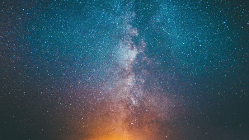 milky way, stars, 4K