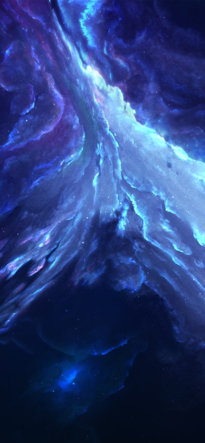 Sci Fi Nebula, Space, 1440x3120