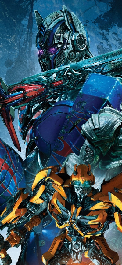 Movie Transformers: The Last Knight, Optimus Prime, Bumblebee (Transformers), 1440x3120