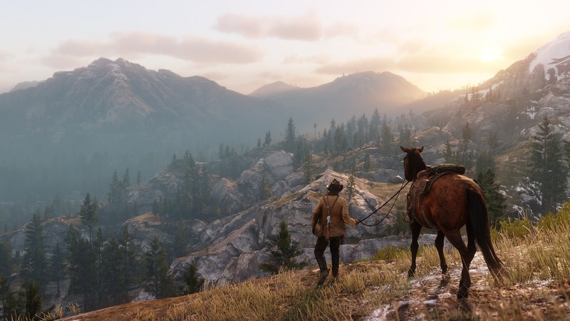 Red Dead Redemption 2, screenshot, 4K