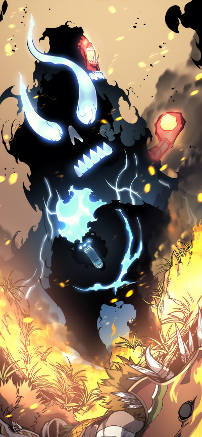 Anime Solo Leveling, Tusk (Solo Leveling), Tank (Solo Leveling), 1440x3120