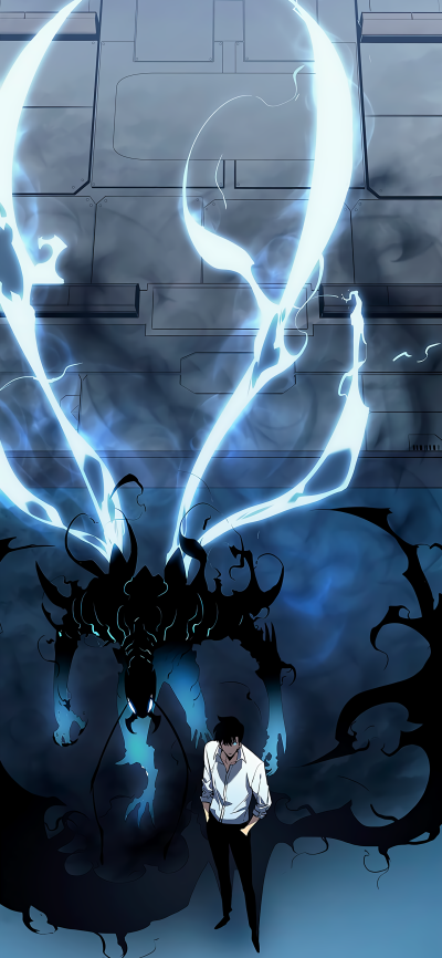 Anime Solo Leveling, Sung Jin-Woo, Beru (Solo Leveling), 1440x3120