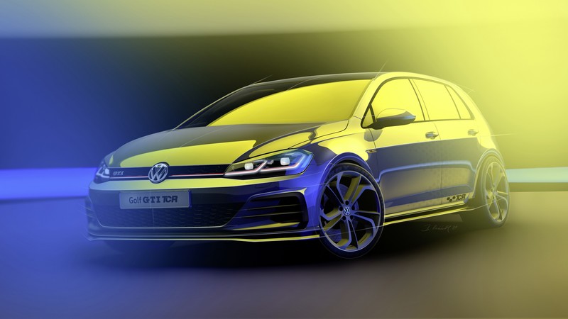 Volkswagen Golf GTI TCR Concept, 2018 Cars, 4K
