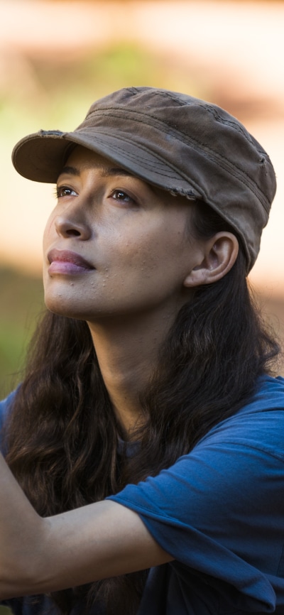 TV Show The Walking Dead, Rosita Espinosa, Christian Serratos, 1440x3120