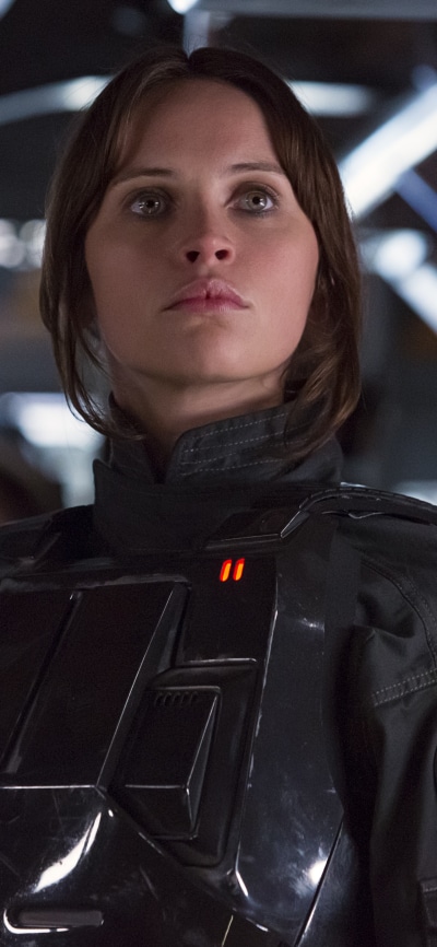Movie Rogue One: A Star Wars Story, Jyn Erso, Felicity Jones, 1440x3120