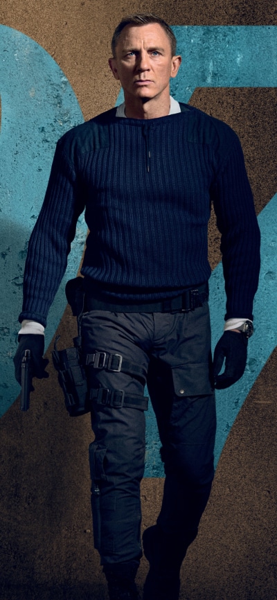 Movie No Time to Die, Daniel Craig, James Bond, 1440x3120