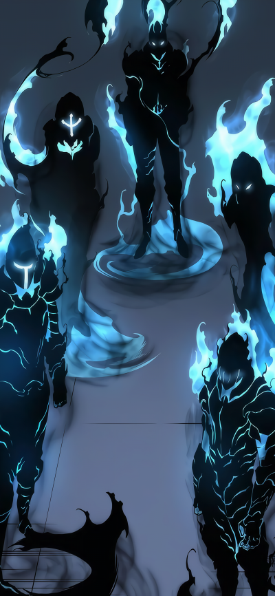 Anime Solo Leveling, Shadow Infantry (Solo Leveling), 1440x3120