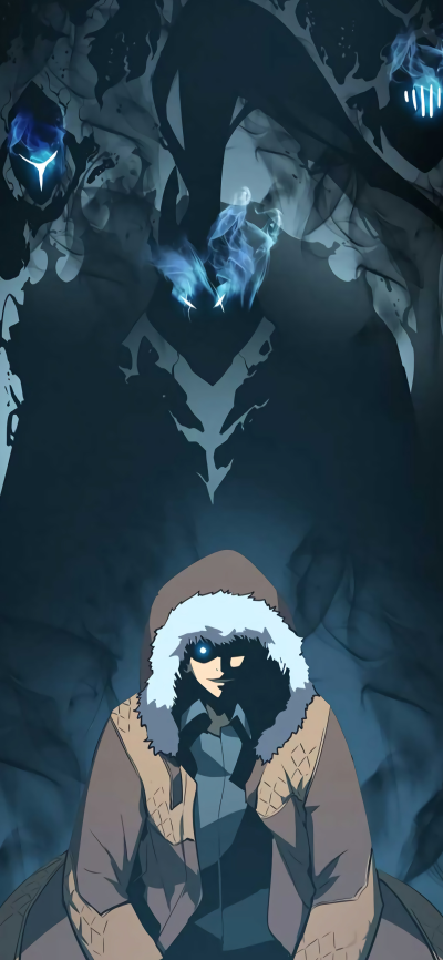Anime Solo Leveling, Sung Jin-Woo, 1440x3120