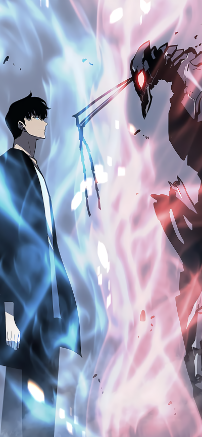 Anime Solo Leveling, Sung Jin-Woo, 1440x3120