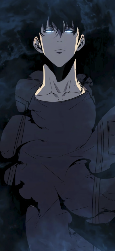Anime Solo Leveling, Sung Jin-Woo, 1440x3120