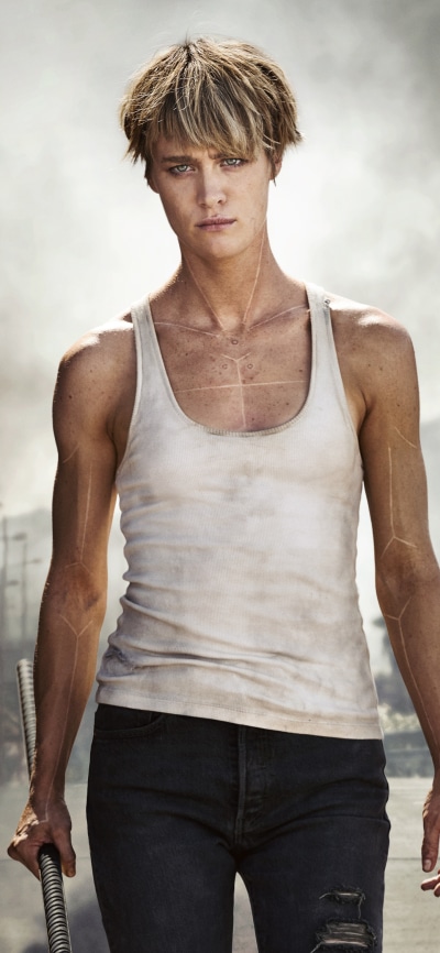Movie Terminator: Dark Fate, Mackenzie Davis, 1440x3120