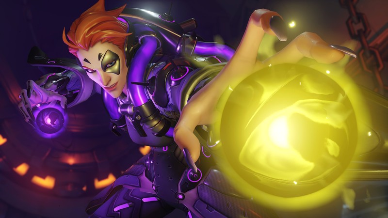 Overwatch, Moira, screenshot, 4K