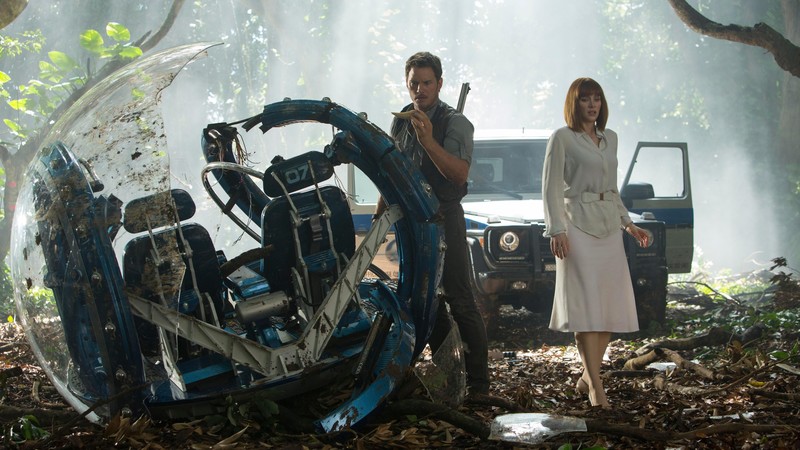 Jurassic World: Fallen Kingdom, Bryce Dallas Howard, Chris Pratt, Ted Levine, 4K, 4K