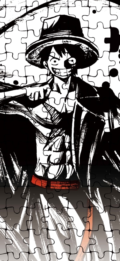 Anime One Piece, Monkey D. Luffy, 1440x3120