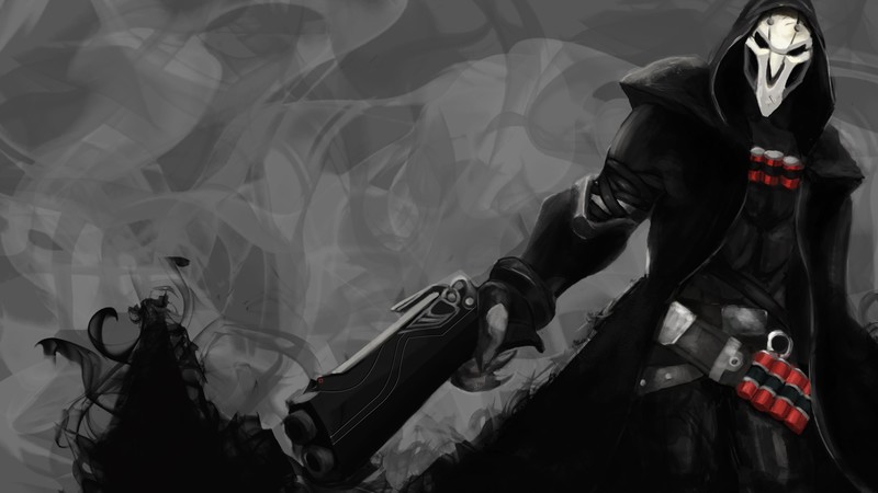 Overwatch, Reaper, poster, 4K