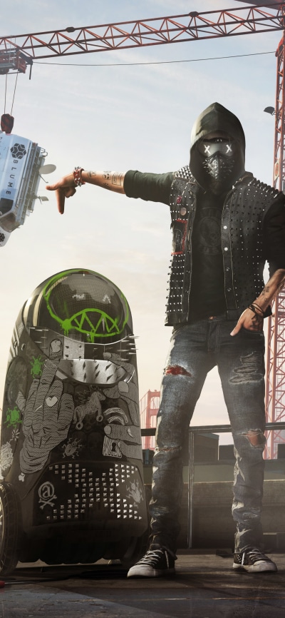 Video Game Watch Dogs 2, 1440x3120