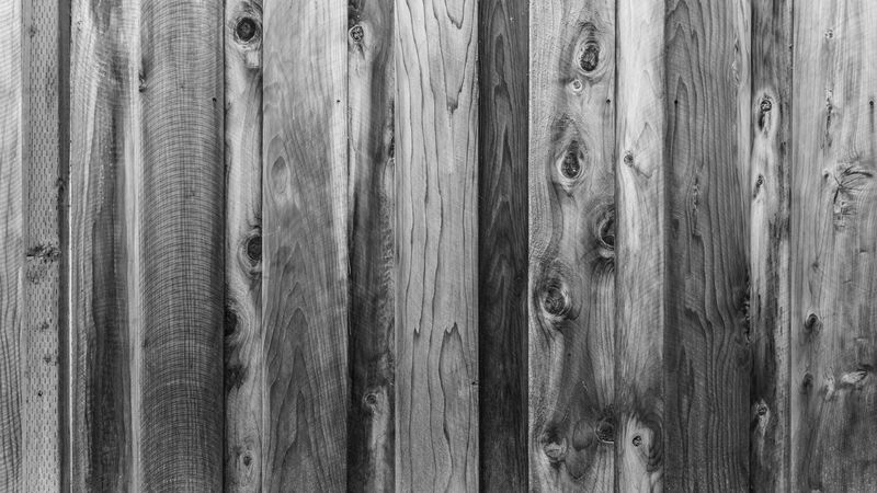 wood, wooden, texture, bw, 4k