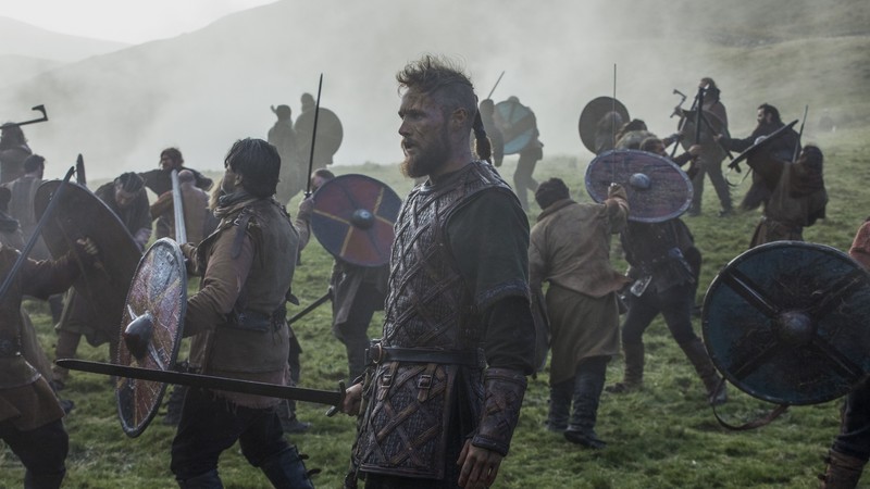 Vikings, season 5, Travis Fimmel, Katheryn Winnick, 4K, 4K