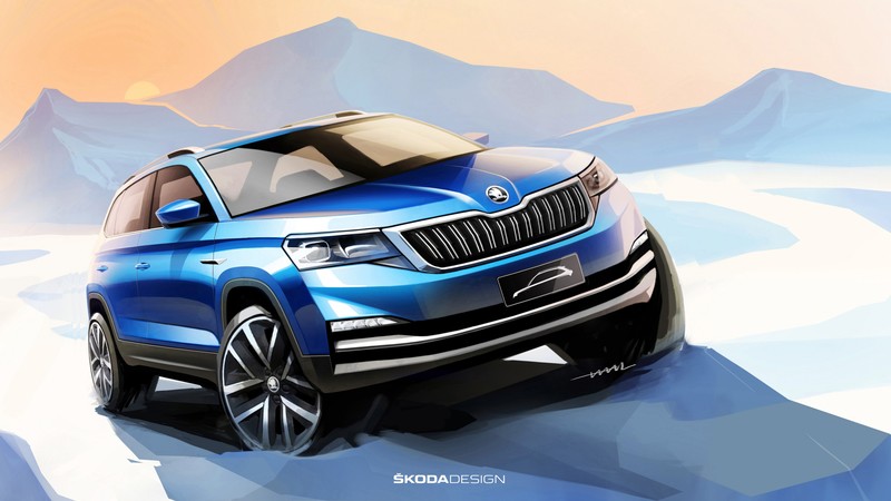 Skoda Kodiaq, poster, 2019 Cars, SUV, 4K