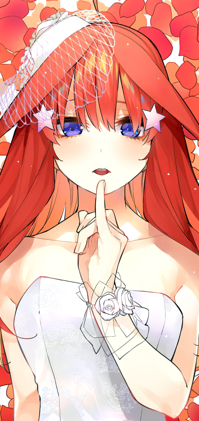 Anime The Quintessential Quintuplets, Gotoubun No Hanayome, Itsuki Nakano, 1440x3040