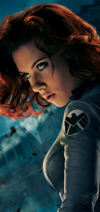 Movie The Avengers, Black Widow, Scarlett Johansson, Avengers, Natasha Romanoff, 1440x3040