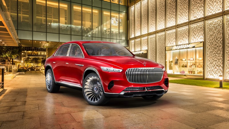 Vision Mercedes-Maybach Ultimate Luxury, electric cars, 4k