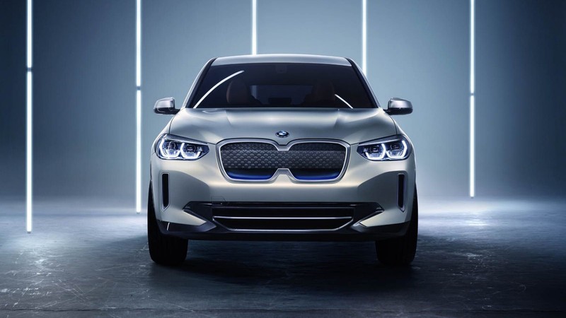 BMW iX3, electric cars, 4k