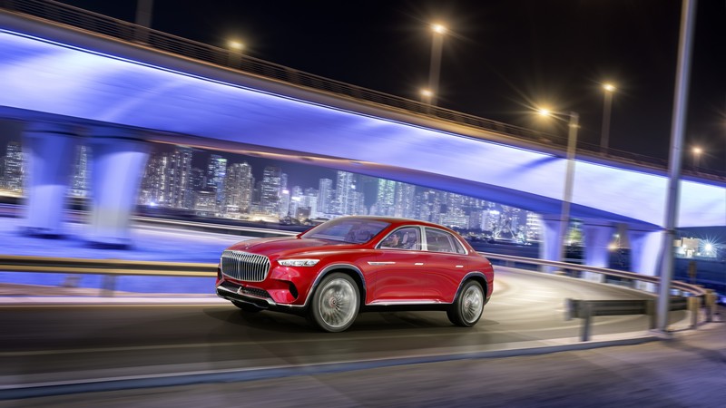 Vision Mercedes-Maybach Ultimate Luxury, electric cars, 4K