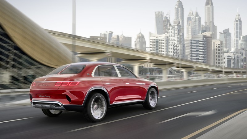 Vision Mercedes-Maybach Ultimate Luxury, electric cars, 4K
