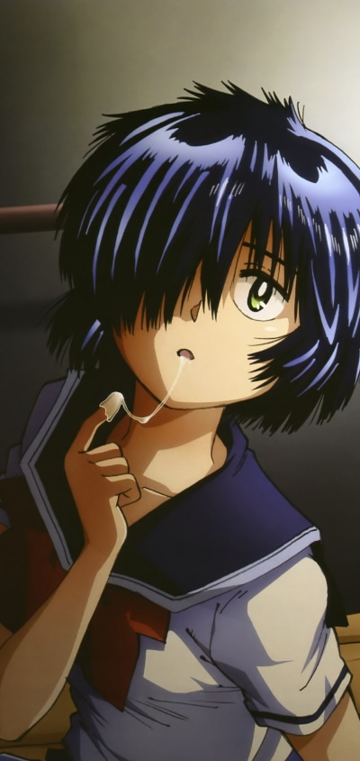 Anime Mysterious Girlfriend X, Mikoto Urabe, 1440x3040
