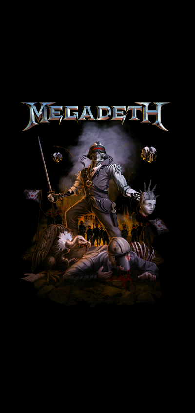 Music Megadeth, Thrash Metal, 1440x3040