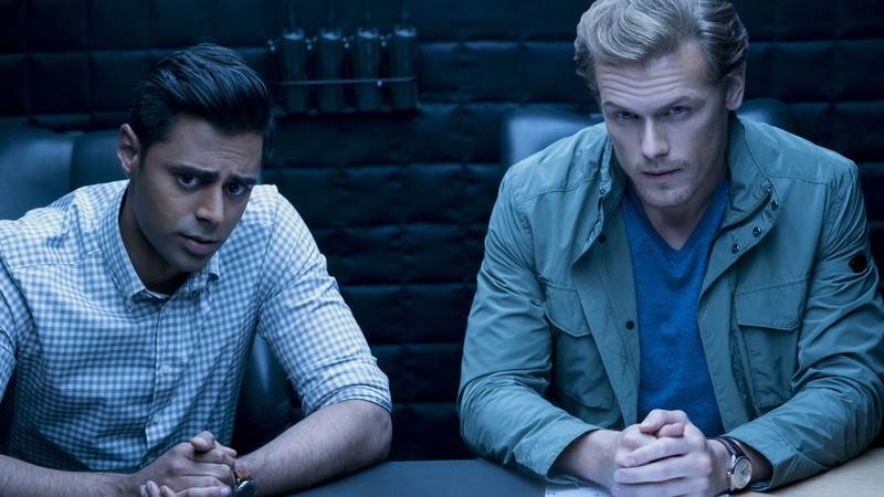 The Spy Who Dumped Me, Sam Heughan, Hasan Minhaj, 4k