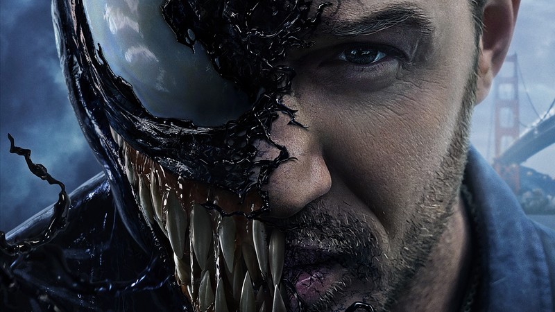 Venom, Tom Hardy, 4K