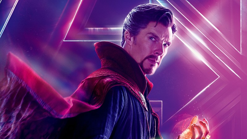 Avengers: Infinity War, Doctor Strange, Benedict Cumberbatch, 4K